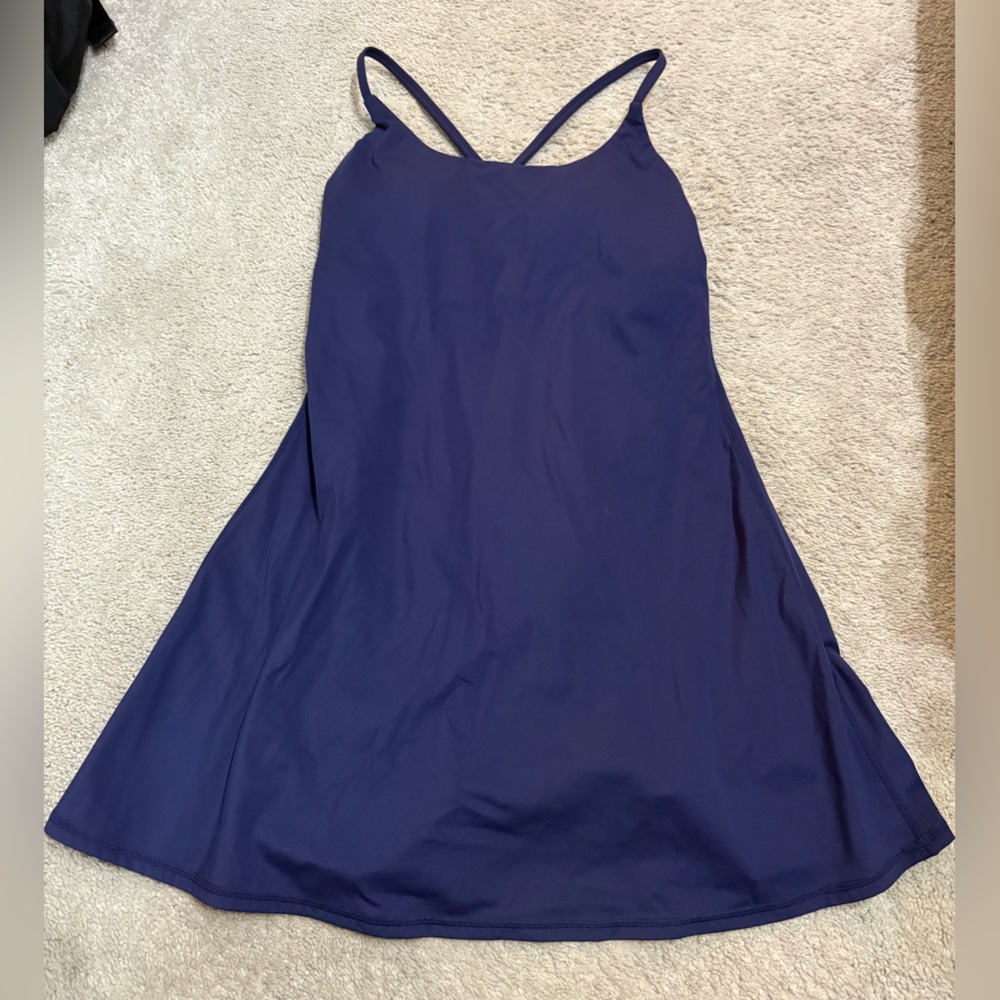 Dark Purple Halara Workout Dress